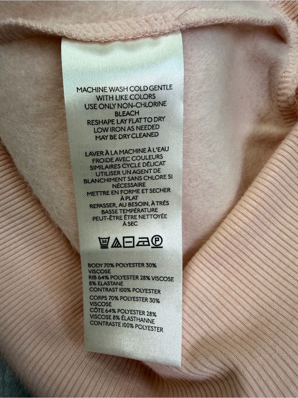 Anthropologie Maeve Sheer insert Pink Pullover Top - Picture 12 of 13